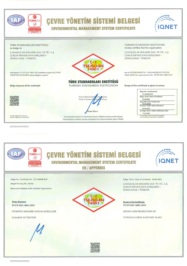 TSE EN ISO 14001-2015 TSE EN ISO 14001-2015